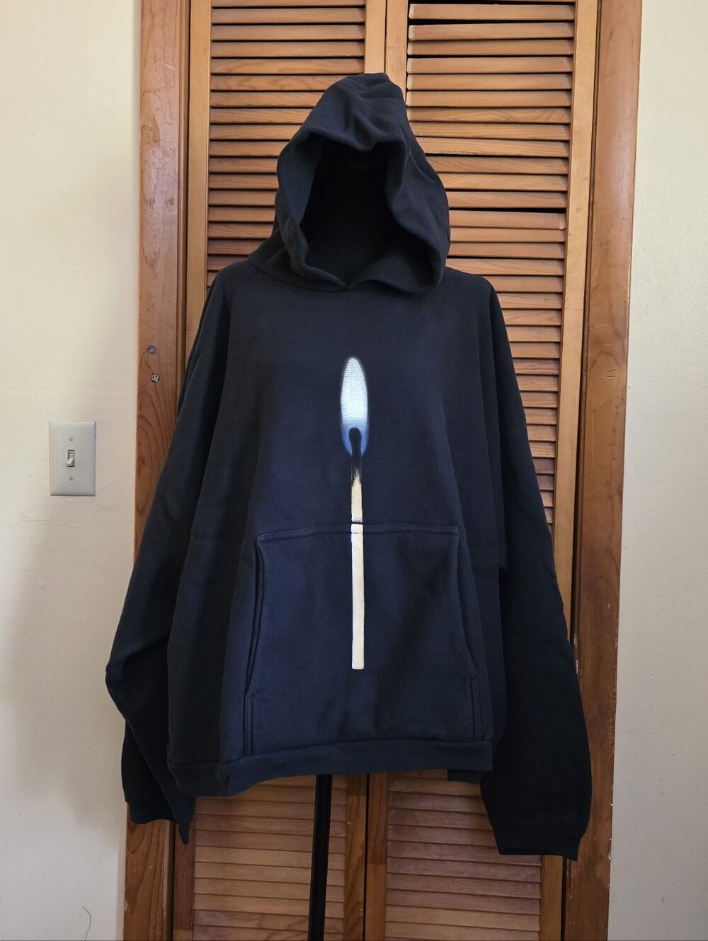 NWOT Kanye West Yeezy DONDA 2 Lit Match Hoodie Size Large